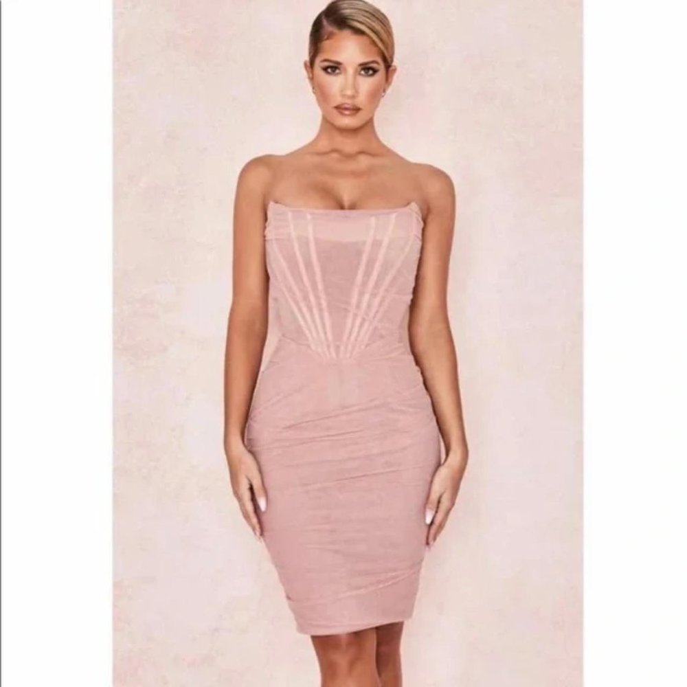 House of CB Leila Corset Dress--NWT